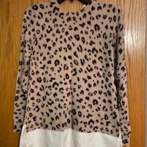 Leopard lightweight sweater